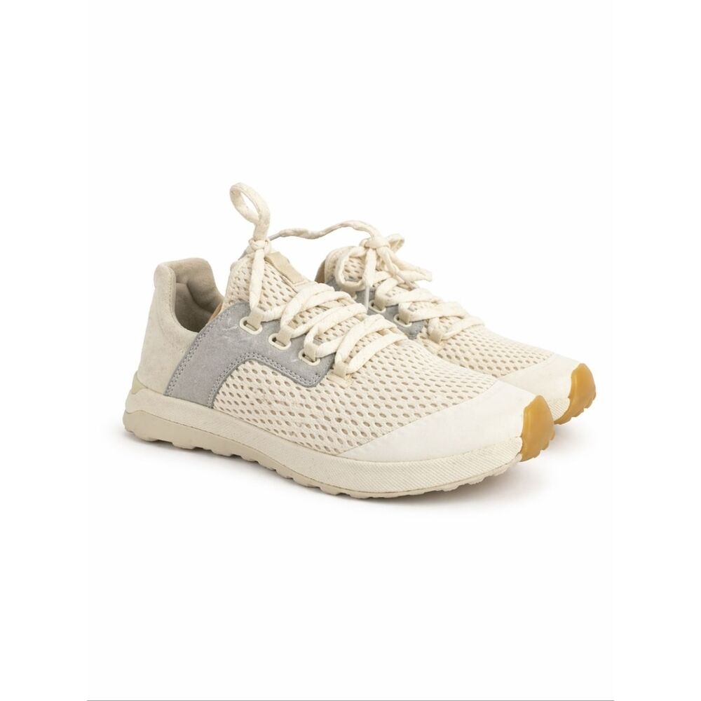 OluKai Wailuku Off White Women's Lightweight Sneakers Size 8.5